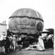 Fête Montgolfier 1933 (19) : Gonflement dun ballon