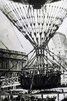 Ballon de Henri Giffard à l'exposition universelle